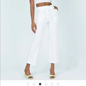 NWOT Zack Pants White